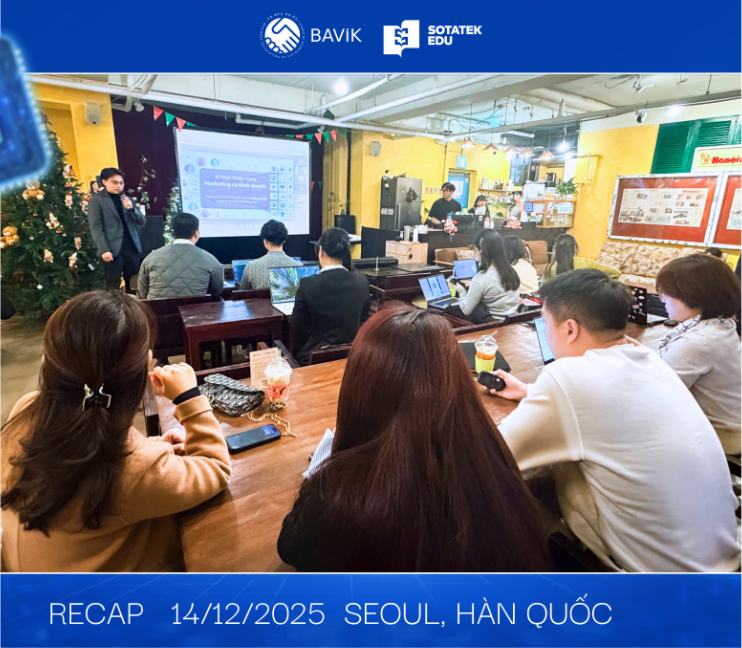 Ảnh minh họa: Hội Doanh nghiệp Việt Nam tại Hàn Quốc tổ chức khóa học AI thực chiến cho hội viên