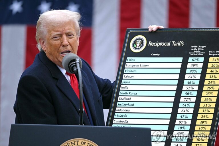Trump áp thuế 25% hàng hóa Hàn Quốc, 46% hàng hóa Việt Nam, làm gia tăng căng thẳng trong chiến tranh thương mại toàn cầu